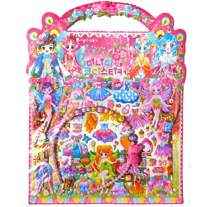 Южно корейские 8 случайные стили наклейки для девочек танцев с героями