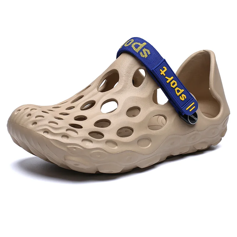 

Outdoor Beach Sandals Soft Comfortable Round Toe Slip on Leisure Men Sandals 2020 Summer Casual Flat Shoes Size 39-45 M1310