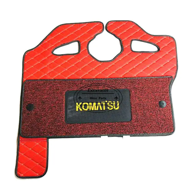 

New Design PC200-7 Excavator Cab Foot Mat Cabin Floor Mats Carpet