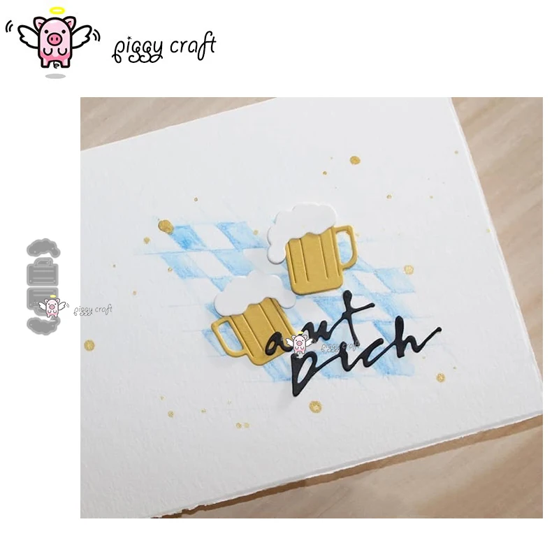 Поросенок ремесленный Металл резки штампы высечки формы украшения пива записная