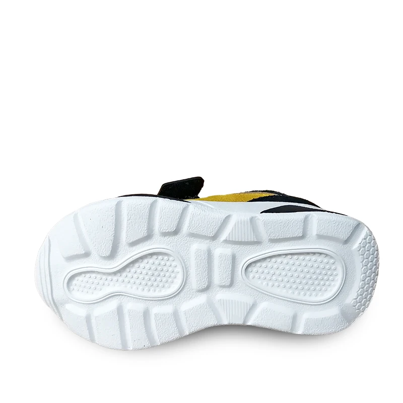 Модные детские весенне-осенние кроссовки из натуральной кожи обувь для