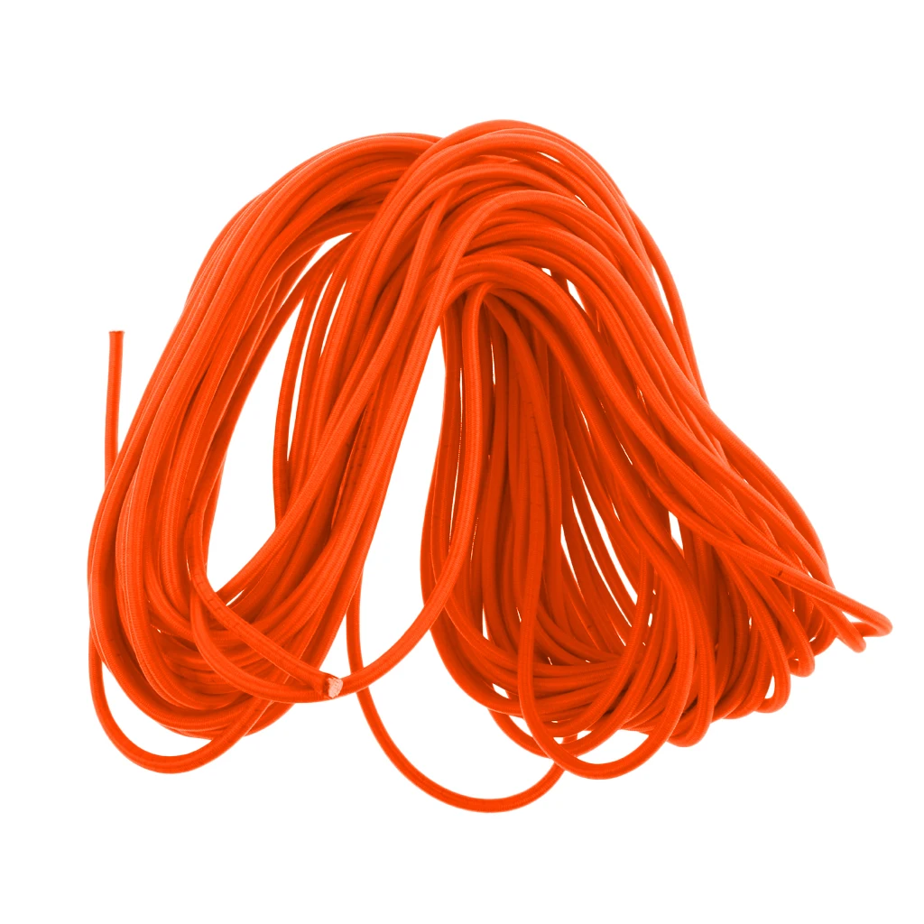 4 мм Эластичный банджи веревка шок шнур Автомобильная крыша стеллажи трейлеры