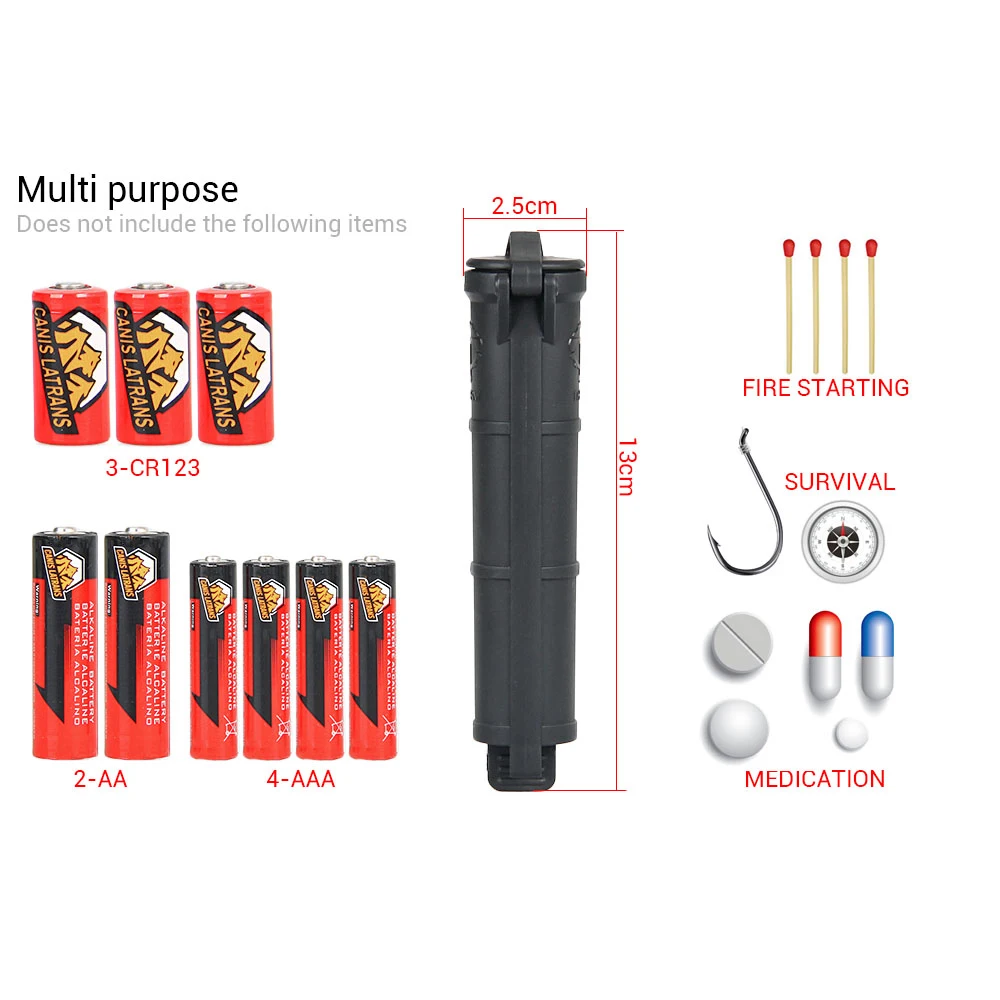 PPT тактический черный коричневый зеленый цвет для хранения аккумулятора