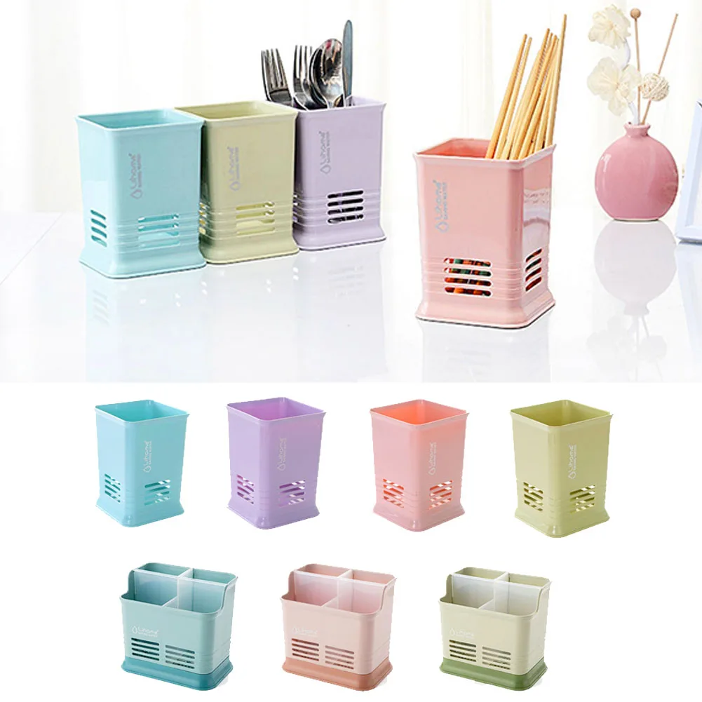 Многофункциональный держатель для посуды полка хранения ножей палочек сушилка