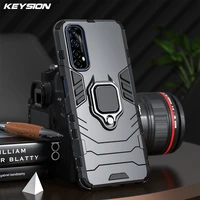 keysion shockproof case for realme 7 5g 7i 7 8 pro stand phone back cover for realme gt neo v13 c20 c25s c15 x7 6i 6 pro v5 x2