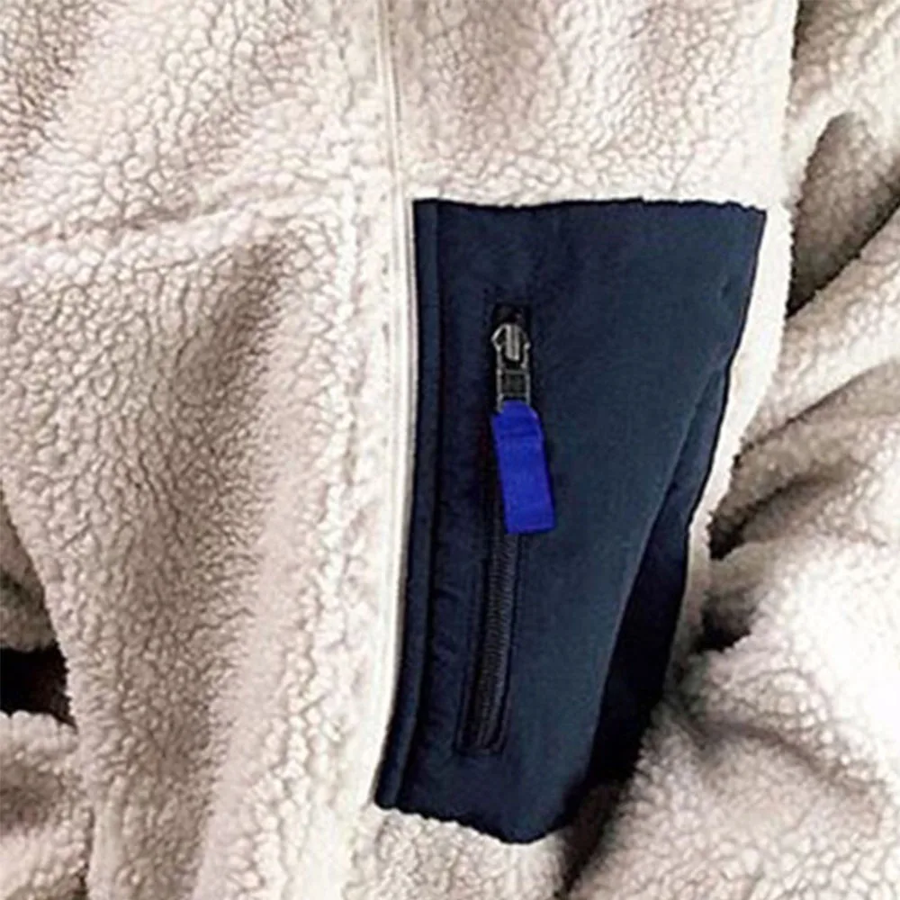 

Women Coat Hoodie Teddy Fleece Cozy Coats Hoody Sweatshirt Fall Winter Fashion Harajuku Korean Basic Casual Streetwear Outwear