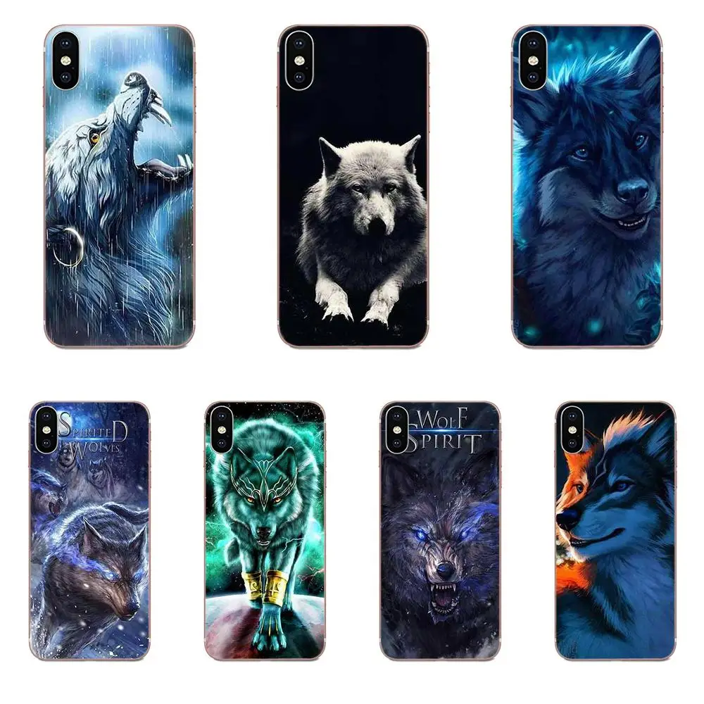 Чехол для телефона Huawei Honor Mate 7 7A 8 9 10 20 V8 V9 V10 V30 P40 G Lite Play Mini Pro P Smart Fierce Snow Wolf