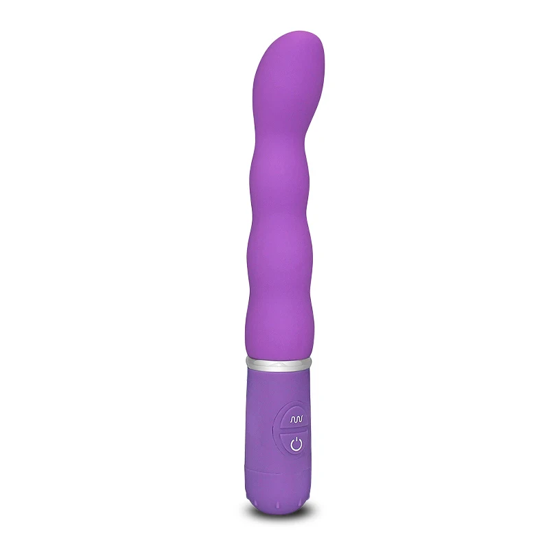 Purple Волшебная палочка массажер для шеи, талии, спины, расслабляющая мышца, Вибрирующая Массажная палочка, массаж всего тела, МОЩНАЯ ВИБРАЦИЯ, женские игрушки - Цвет: Purple