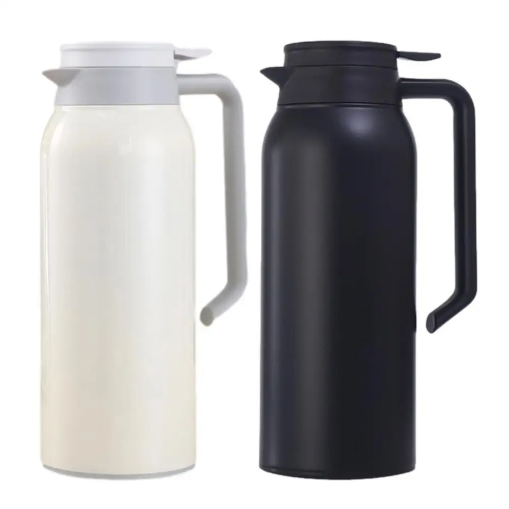 1.5 L Thermal Insulation Pot Portable Double Layer Heat Kettle Coffee Tea Pots Vacuum Flasks Glass Liner Thermos Water Bottle