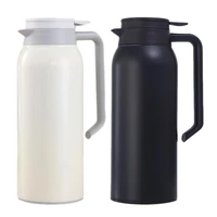 1 5 l thermal insulation pot portable double layer heat kettle coffee tea pots vacuum flasks glass liner thermos water bottle