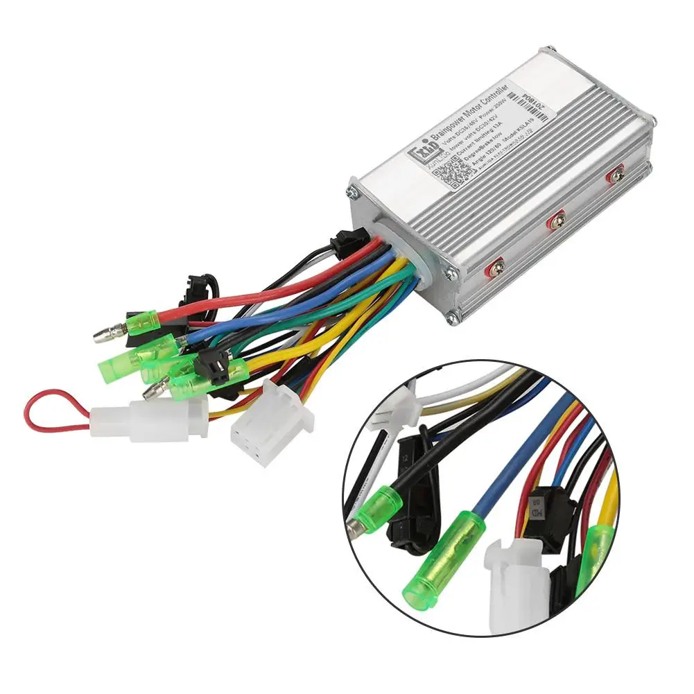 

Hot Sale Brushless Electric Bicycle Controller Electric Bicycle Accessories 36V/48V 250W 350W