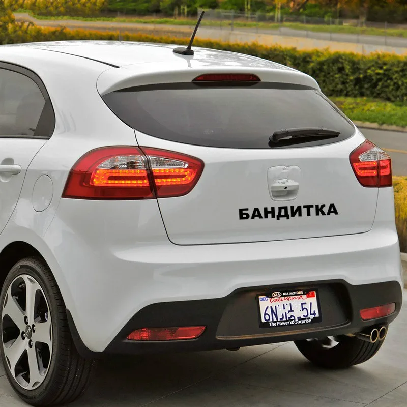 

Car Stickers, Gangster Fun, Waterproof Personality, Suitable for Window Motorcycle Cover Scratch Stickers PVC, 6cm X 38cm