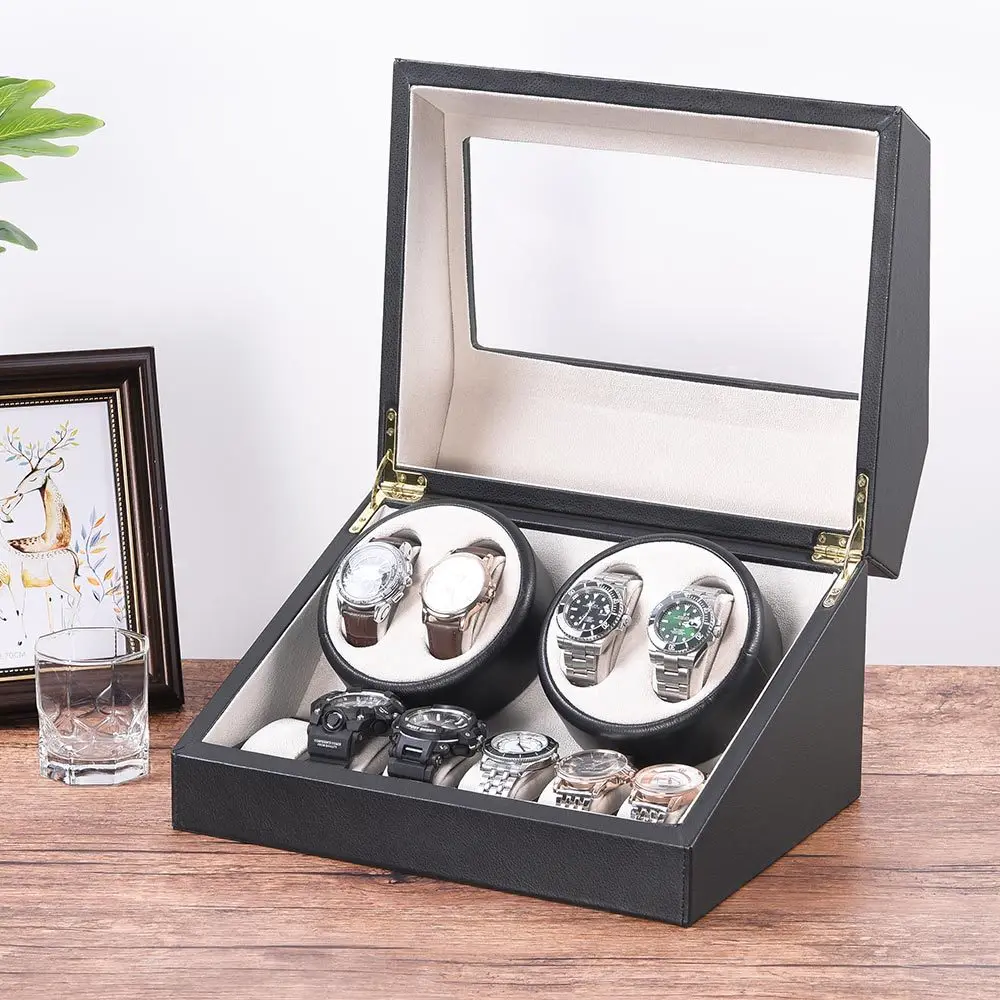 Автоматическая коробка для намотки часов механический шейкер шкаф хранения