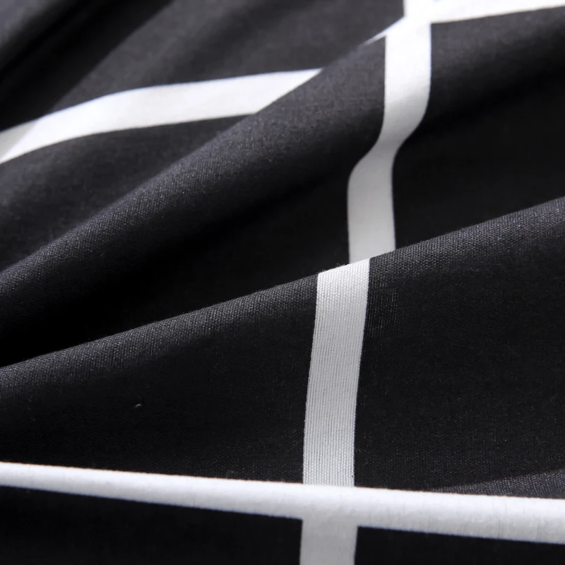 Liv Esthete модная черная сетка мягкое постельное белье Декор пододеяльник наволочка