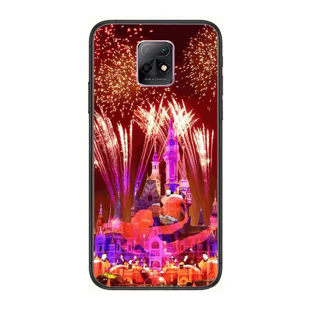 

Playground fireworks Phone Case For XiaoMi Redmi 10X 9 8 7 6 5 A Pro S2 K20 T 5G Y1 Anime Black Cover Silicone Back Pretty