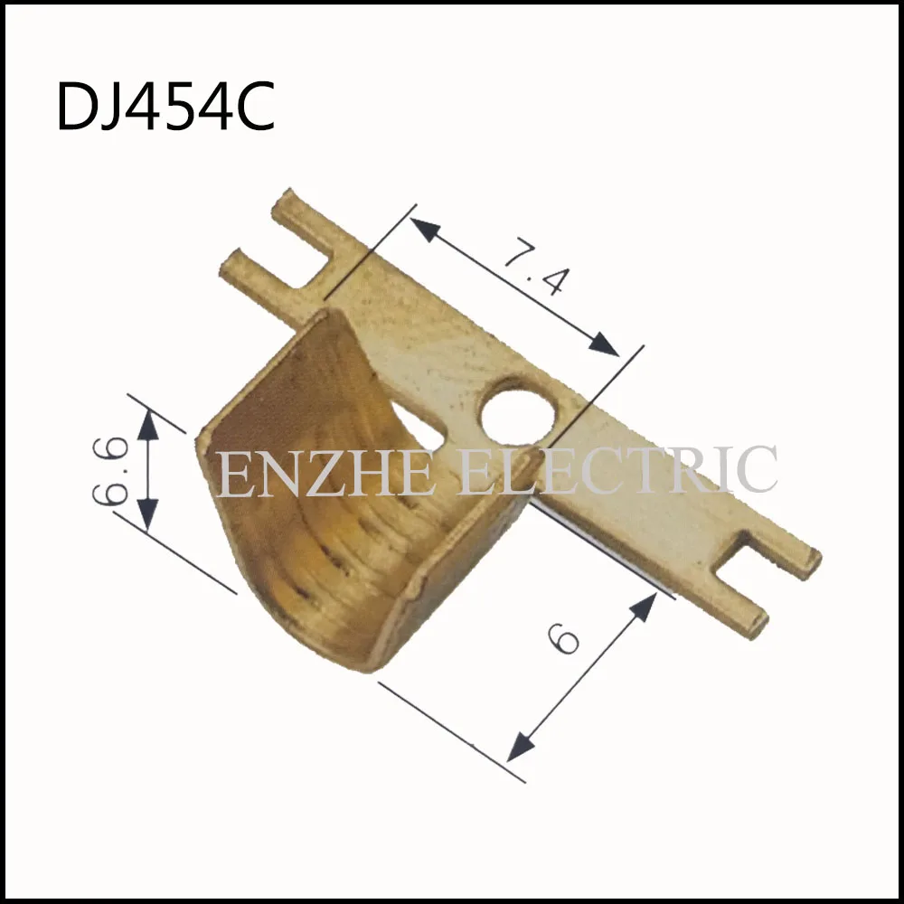 

DJ454C 5000 шт./рулон, автомобильный терминал, автомобильные разъемы, латунные Женские терминалы, Оловянная проводка, мягкая оболочка