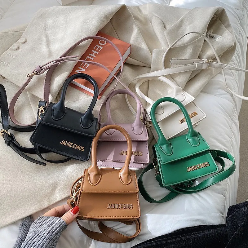 

Luxury Brand Mini Bag Pu Leather Fashion Small Shoulder Crossbody Bags for Women Cute Side Bag Coin Purses Designer Handbags New