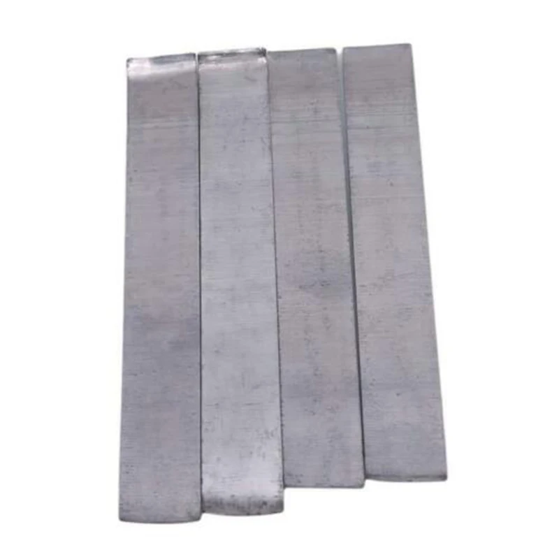 

52Pcs Lead Strips Sheet Fishing Silver Tool Accessories Supplies Strip Parts Kit