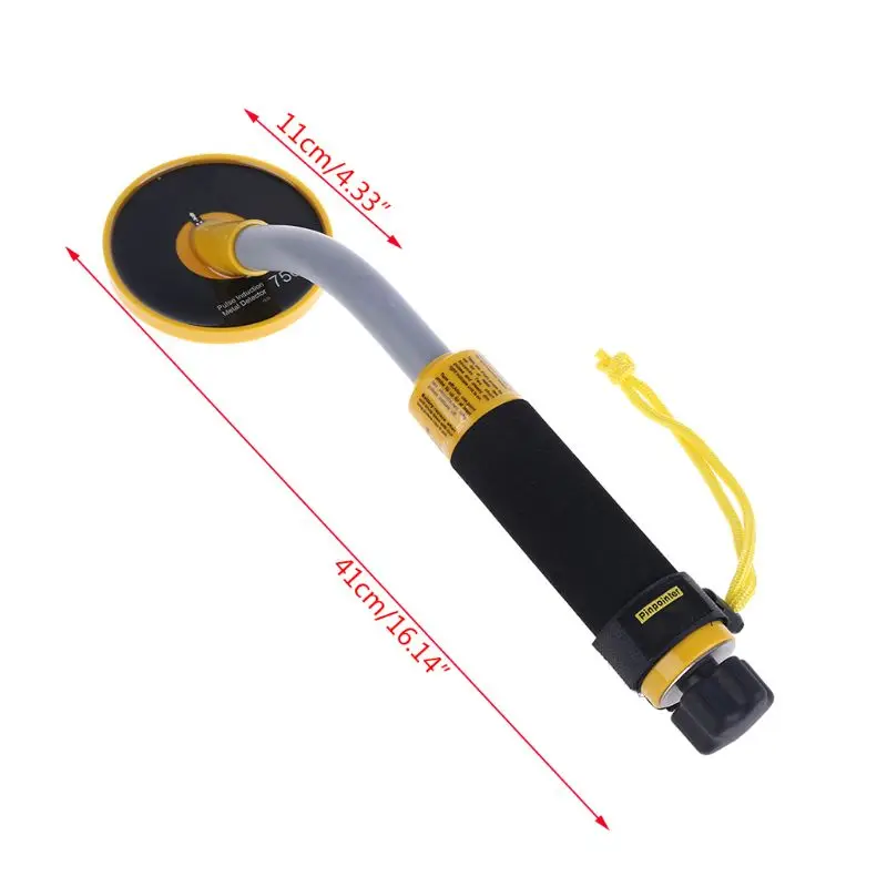 

Underwater Metal Detector Waterproof Handhold Pinpointer Pulse Induction Technology Precise Direction Underwater 30m Finding LED