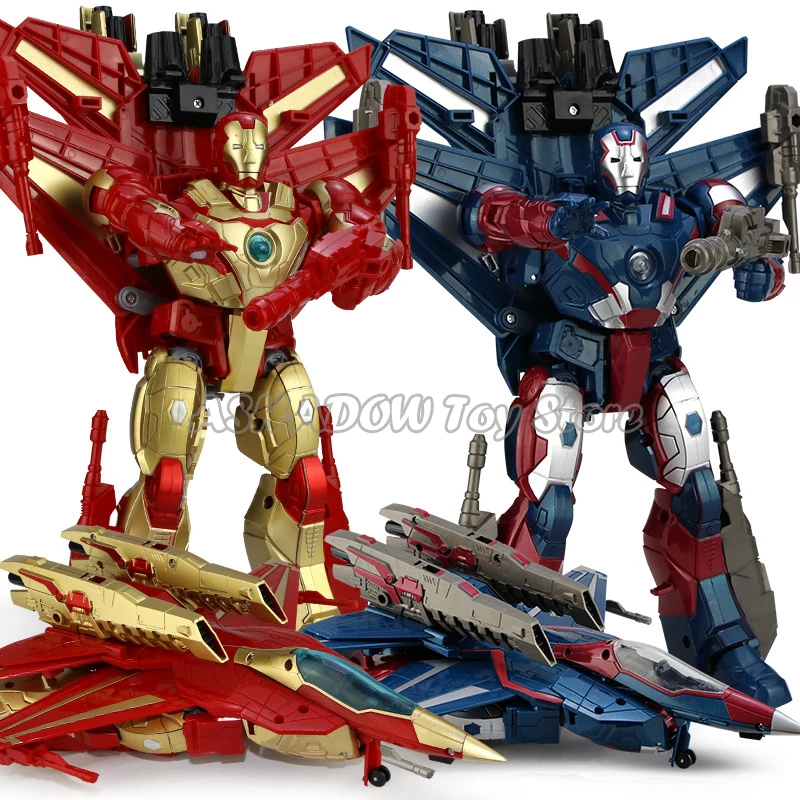 26 см! Деформационный робот самолет Marvel Железный человек капитан фигурки модель