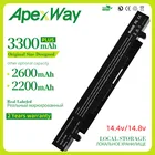 ApexWay Новый аккумулятор для ноутбука Asus A41-X550 A41-X550A A450 A550 F450 F550 F552 K550 P450 P550 R409 R510 X450 X550C X550A X550CA