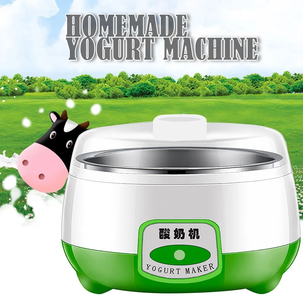 

Yogurt Maker Mini Automatic Yogurt Machine Fermented Stainless Steel Inner Household Diy Yogurt Tools Natto Maker 220v