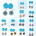 Гвоздики для ушей, ожерелье, подвеска, силиконовая форма, ювелирные изделия, сделай сам, форма для сережек, брелок, форма для эпоксидной смолы, аксессуары для изготовления ювелирных изделий