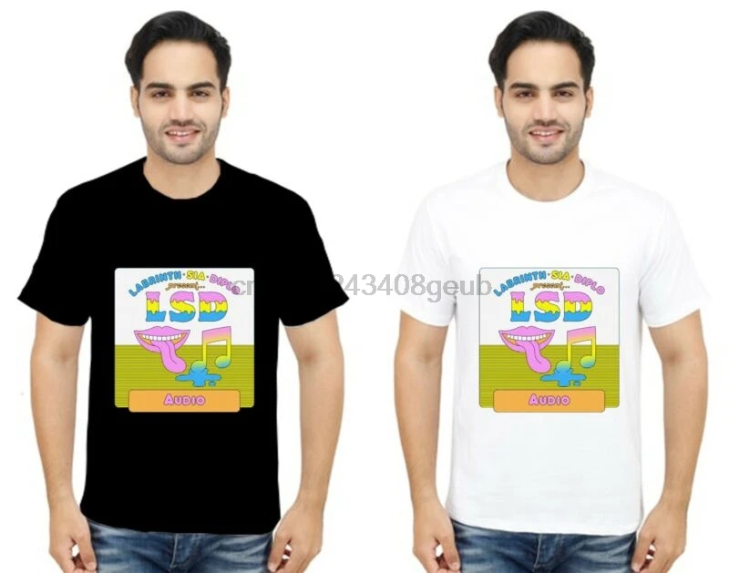 Новые логотипы ЛСД лабринт СИА Diplo футболка классная Винтажная унисекс Топ S 3XL| |
