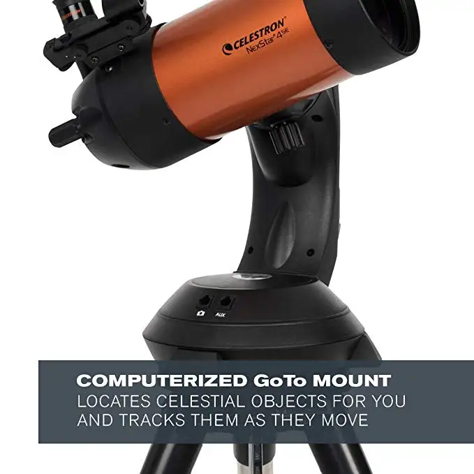 Лучший профессиональный Компьютеризированный телескоп Celestron NexStar 4SE, астрономический телескоп, подходит для начинающих и продвинутых пользователей