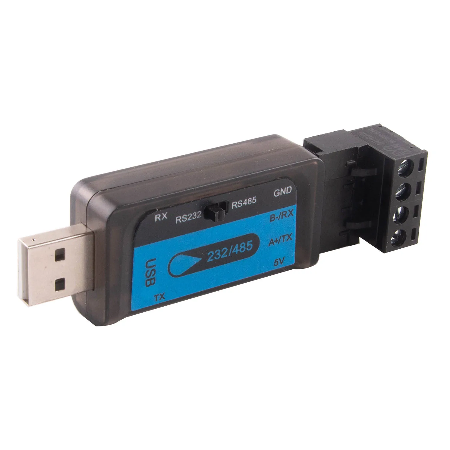 CH340 USB to RS232 RS485 Serial Signal Switch Converter Adapter