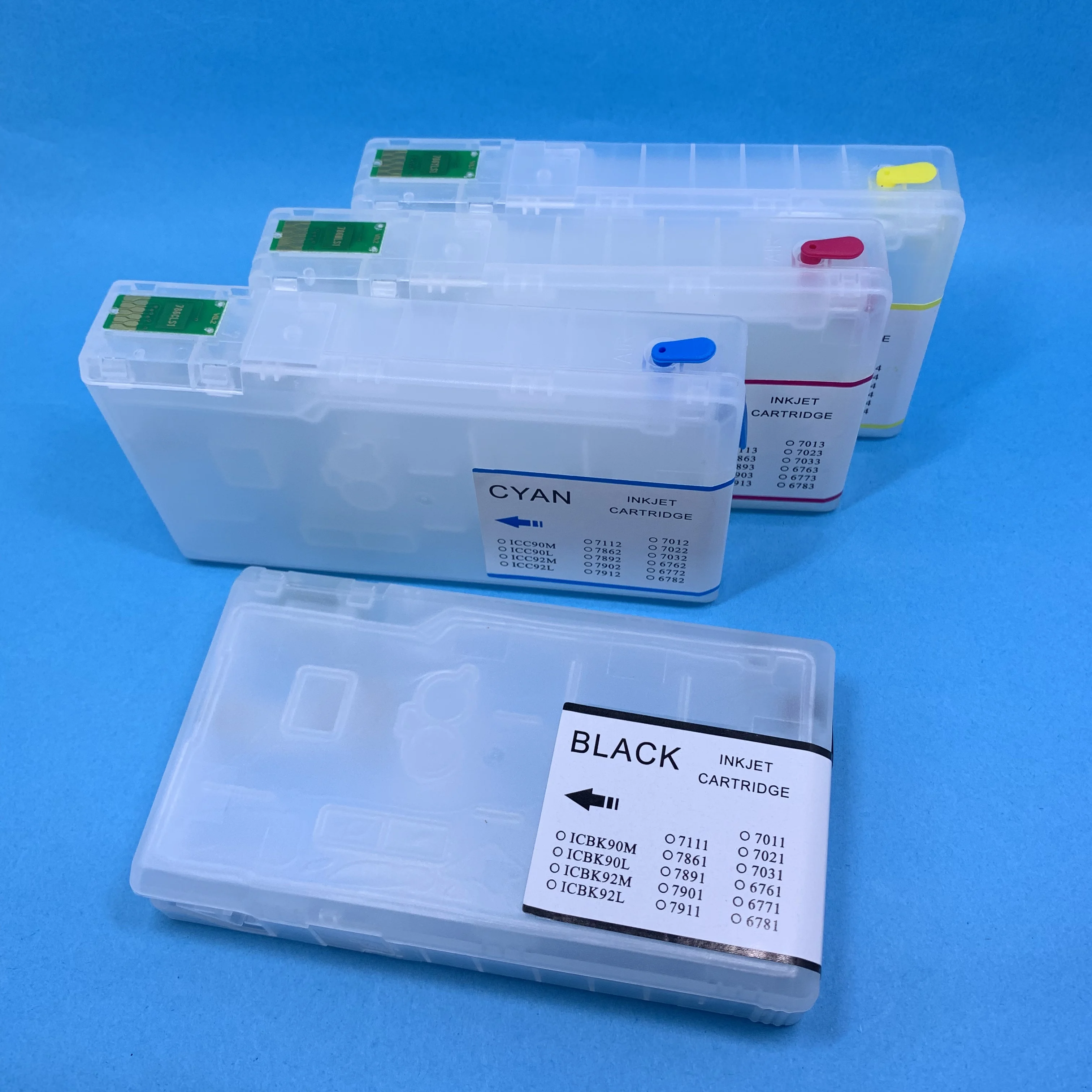 Многоразовый картридж YOTAT T6781 T6782 T6783 T6784 для Epson|Чернильные картриджи| |