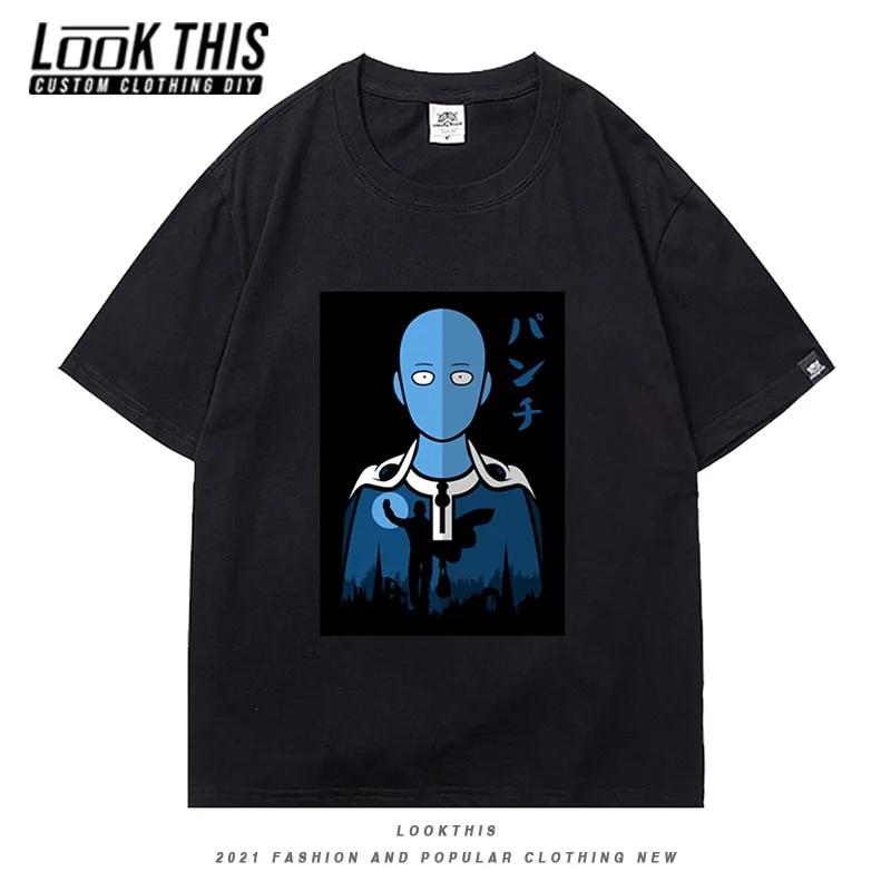 

One Punch Man Children's Clothing Kids Summer O Neck Short Sleeve Oversized T-Shirt Girls Boys Tees Jumpers Clothing For Teens