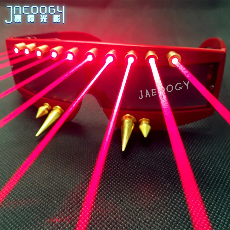 

Free Shipping Laser Glasses Bar Nightclub Stage Performance Fluorescent Light Glasses Halloween Dancing LED Light Props