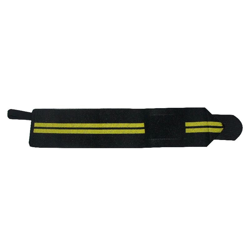 Yellow Новинка, 1 шт., регулируемый напульсник, повязка на запястье, повязка на запястье для тренажерного зала, повязка на запястье, поддерживающие полосы для занятий тяжелой атлетикой, инструмент для упражнений - Цвет: Yellow