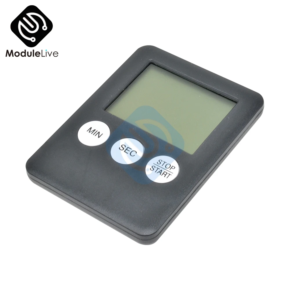 1 шт. Магнитная большая фотолампа с громким будильником обратный отсчет вверх и