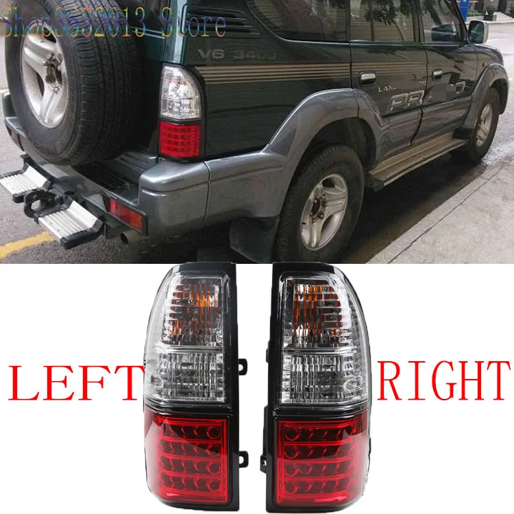 Автомобильные аксессуары 2 шт. для Toyota Land Cruiser Prado FJ90 LC90 3400/2700 1998 2002 светодиодный