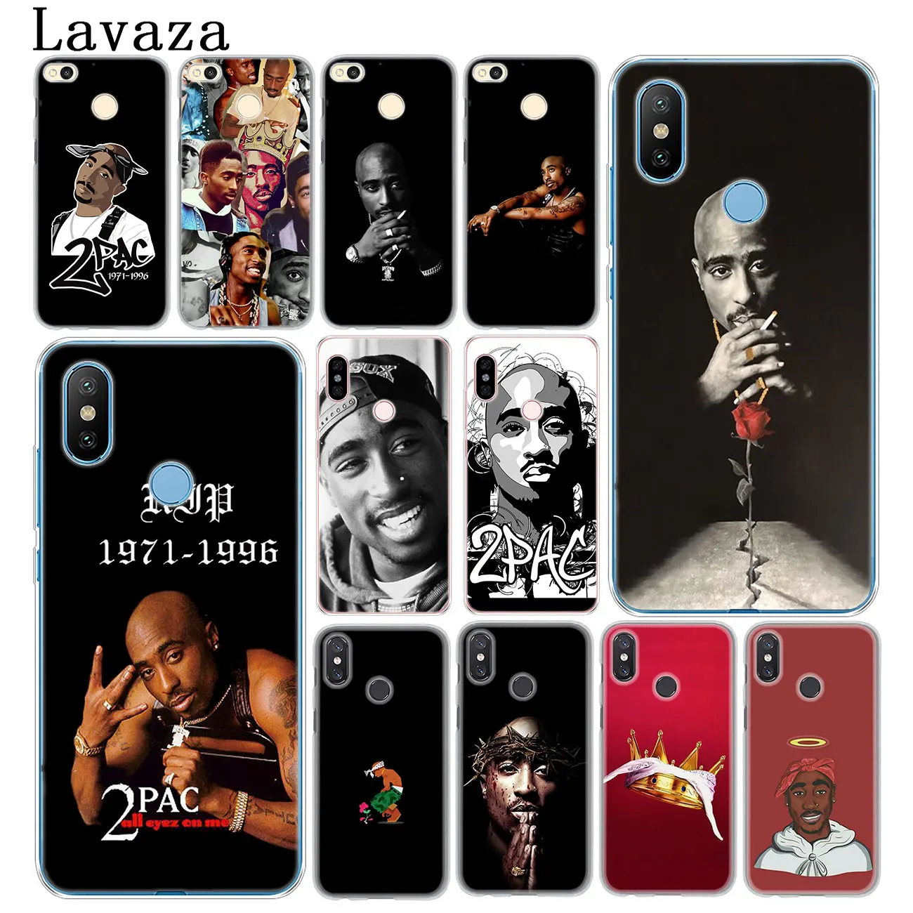 2pac Тупак Корона 2 pac рэп поп чехол для телефона Xiaomi MI 10 9 9T CC9 CC9E A3 Pro 8 SE A2 Lite A1 6 pocophone f1