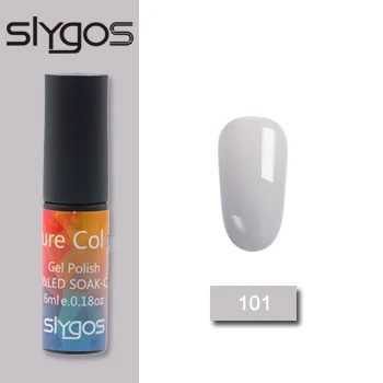 101 SLYGOS 6 мл УФ-гель для ногтей Топ УФ Led гель Осенняя Серия Тыква трава зеленый шоколад цвет Лак удаляющийся замачиванием гель лак - Цвет: 101