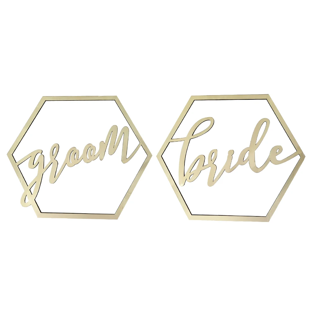 Деревянный баннер для стула стулья знак сделай сам свадебное украшение помолвка