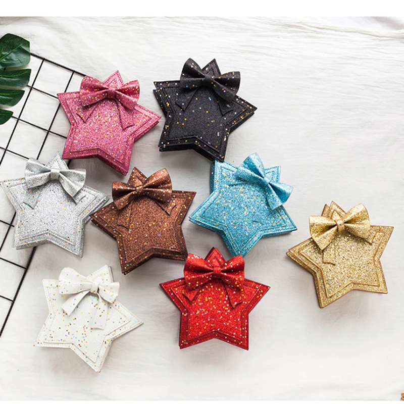 

Star Shape Coin Purse Handbag Children Wallet Girl Small Messenger Bag Kid Money Bag Cute Bow Shoulder Bag Purse