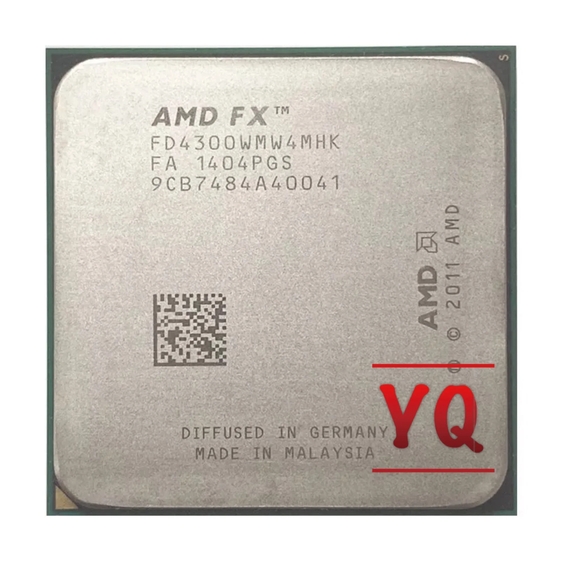 Четырехъядерный процессор AMD FX 3 8 б/у 4300 ГГц Socket AM3 +|Процессоры| |