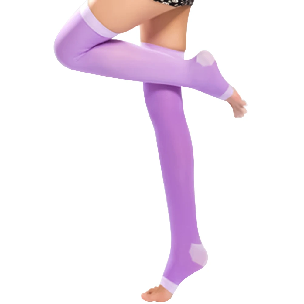 Женские спортивные носки чулки Гольфы выше колена длинные для йоги женские