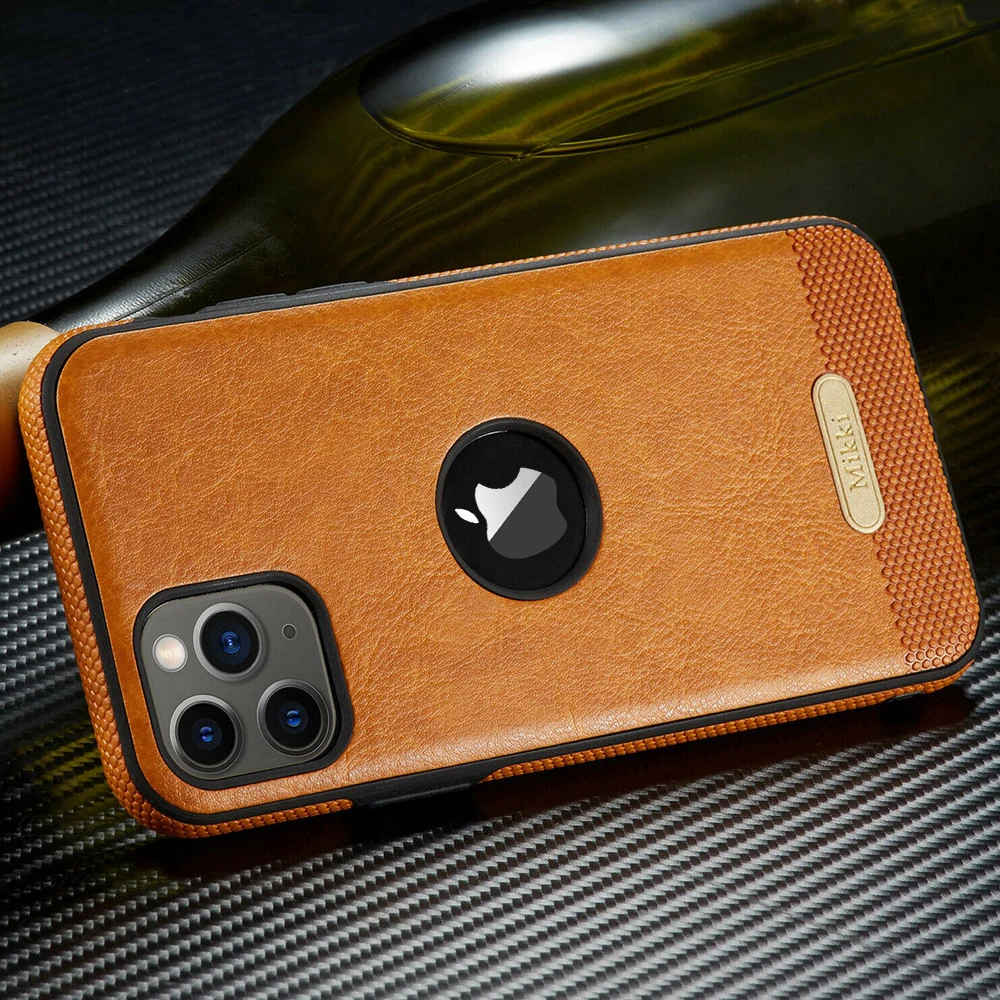 LAPOPNUT Роскошный чехол для телефона из натуральной кожи IPhone 11 Pro Max X Xs Xr 8 7 Plus 6 6s 12 Mini