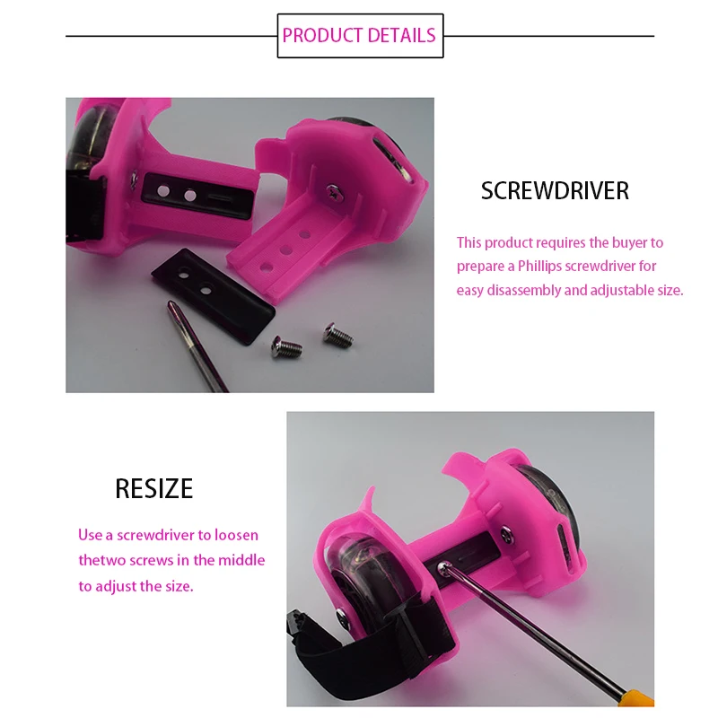 Детский четырехцветный Мигающий Ролик цветная Регулируемая обувь для катания на