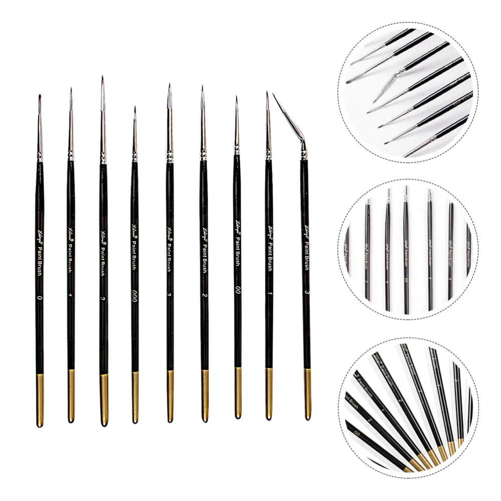 

9 шт., профессиональные кисти для рисования