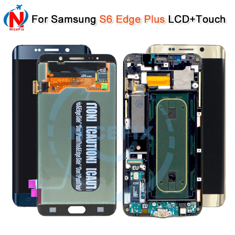 Активно матричные осид дисплеем для Samsung Galaxy S6 край S6edge plus + SM G928F G928 ЖК дисплей