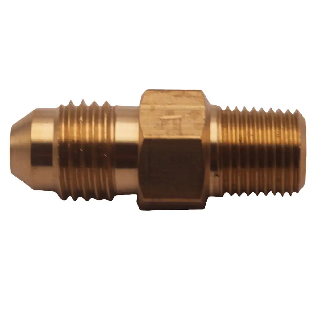 Brass Fitting Oil Gas Adapter -4 4AN To 1/8&quot NPT Adaptor For Most Fluid |