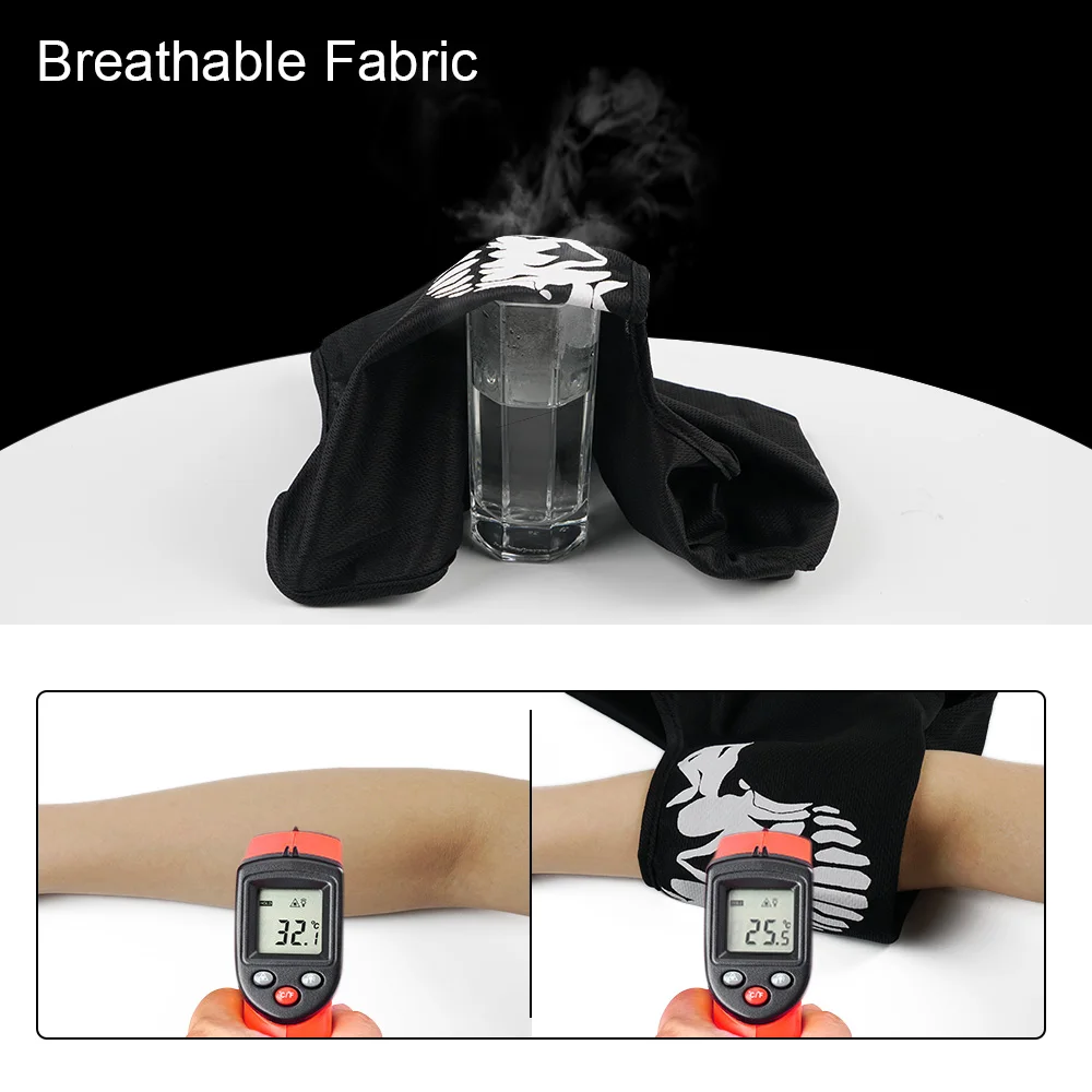 Мотоциклетная маска для лица с рисунком призрака черепа летняя Балаклава