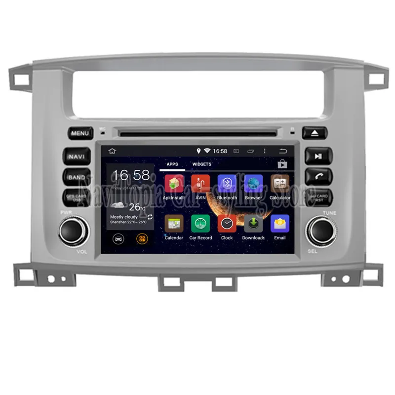 Восьмиядерный 4G ram 64G rom Android 9 0 автомобильный DVD мультимедийный плеер gps для Toyota LAND