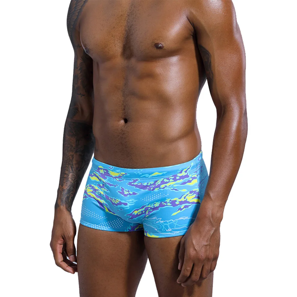 Мужские летние сексуальные плавки мужские трусы-боксеры с низкой посадкой